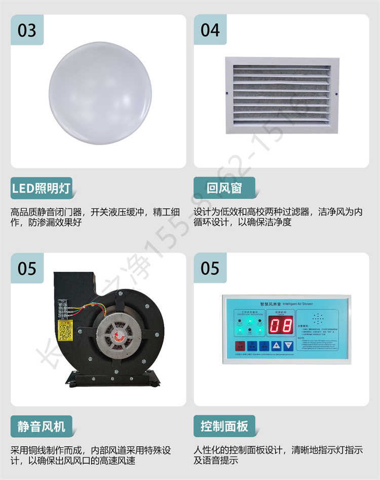 長沙天之凈凈化板風(fēng)淋室-結(jié)構(gòu)細(xì)節(jié)2