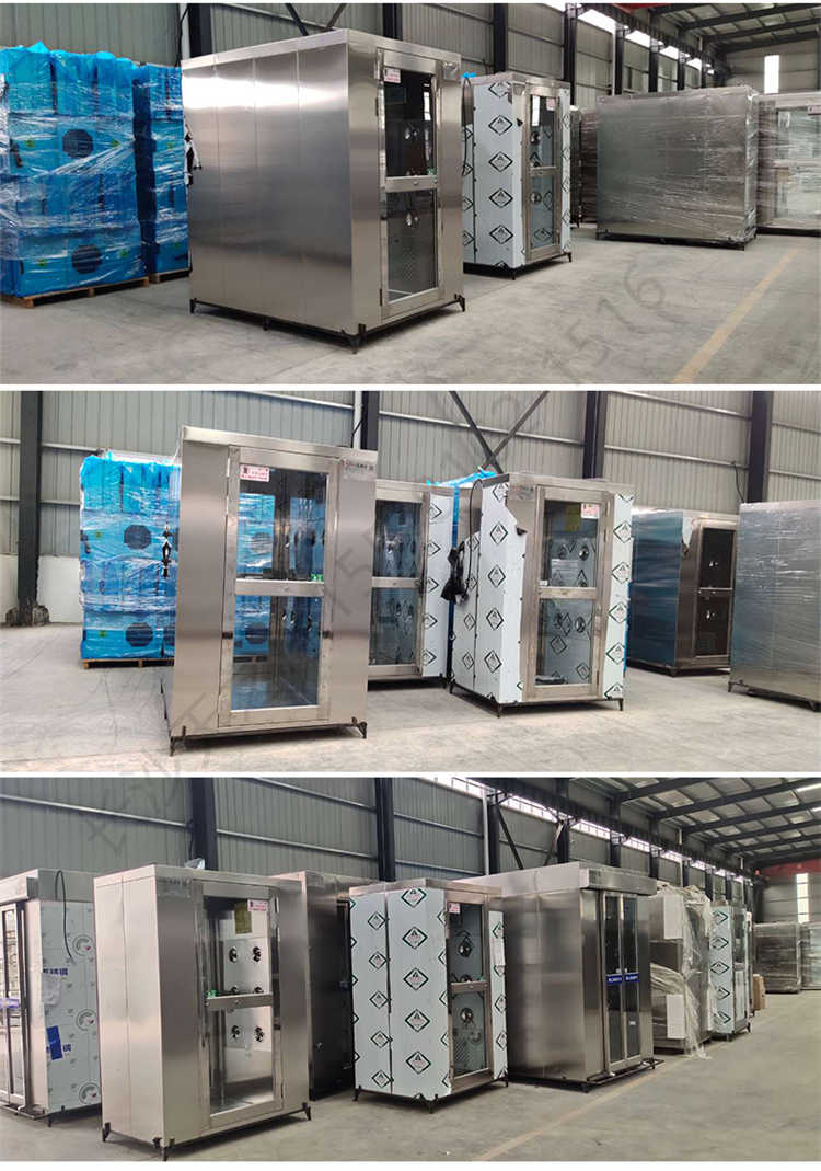 長沙天之凈不銹鋼卷簾門風(fēng)淋室-廠家實拍